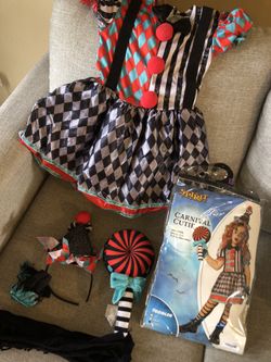 Toddler Clown Costume 