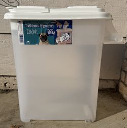 Pet Food Storage Tote 