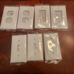 White Light Switch Covers 