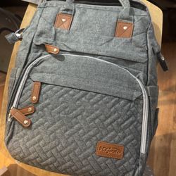 Baby Diaper Backpack with Changing Station 