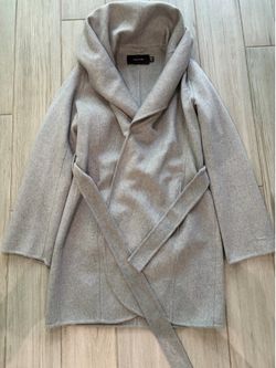 Ellie Tahari gray coat