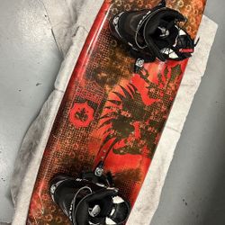 Hyperlite Apex 147 Wakeboard With Byerly bindings