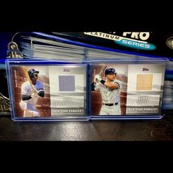 Topps Authentic Jersey Patch And Bat Yankees Baseball Cards. Didi Gregorios Luke Voigt. Make An Offer.