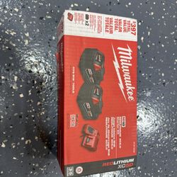 Milwaukee 2 Batteries And Charger