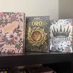 NEW SEALED SPECIAL EDITION BOOKS • Twilight, Lightlark, Nightbane