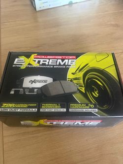 PowerStop Z26-1718 Street Warrior Carbon Fiber Brake Pads