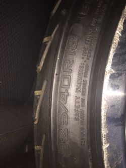 4 tires and rims