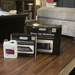 Nuru Air Mattress Massage Set