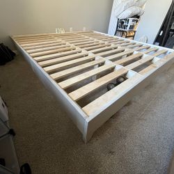 King Size Bed Frame - Wood