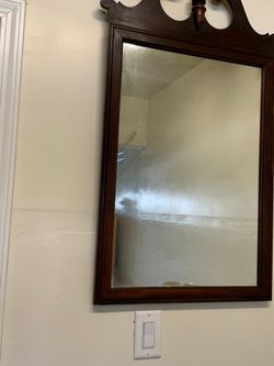 Brown Designer  Mirror 