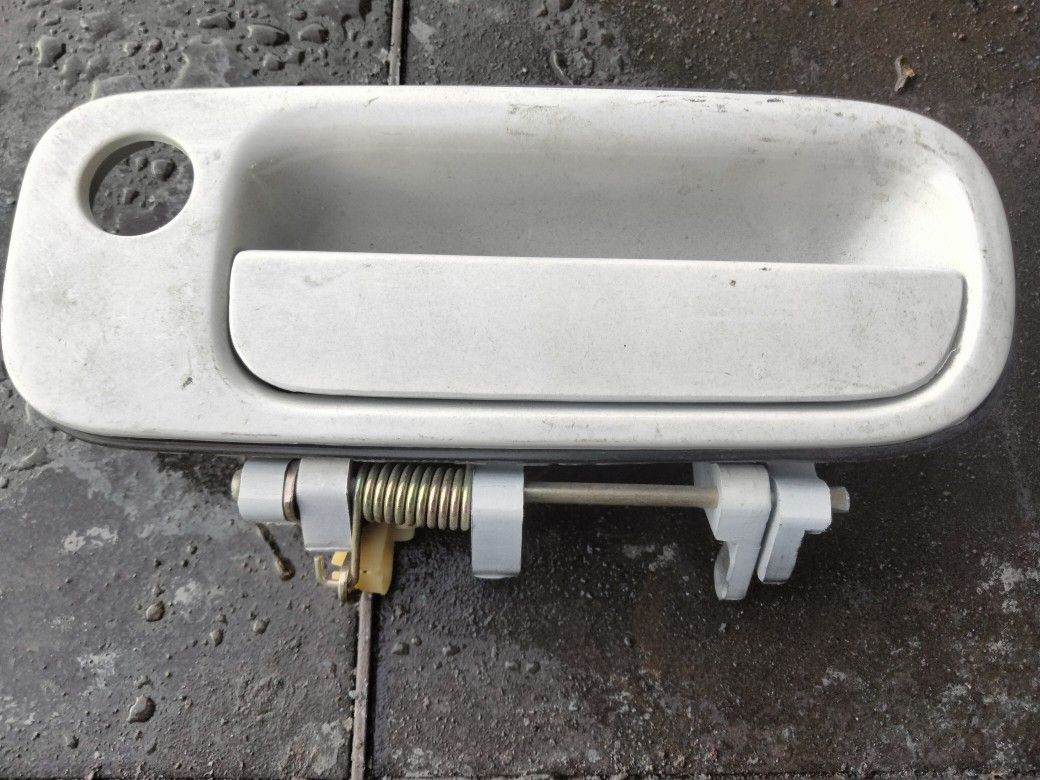 For 92 93 94 95 96 Toyota Camry Outside Door Handle Super White 040 Front Left