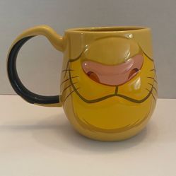 Disney Parks Lion King SIMBA Face Double Logo 3D Ceramic Coffee Tea Mug Cup 20OZ 