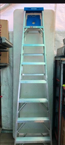 ($60)! Werner 8ft Aluminum Ladder