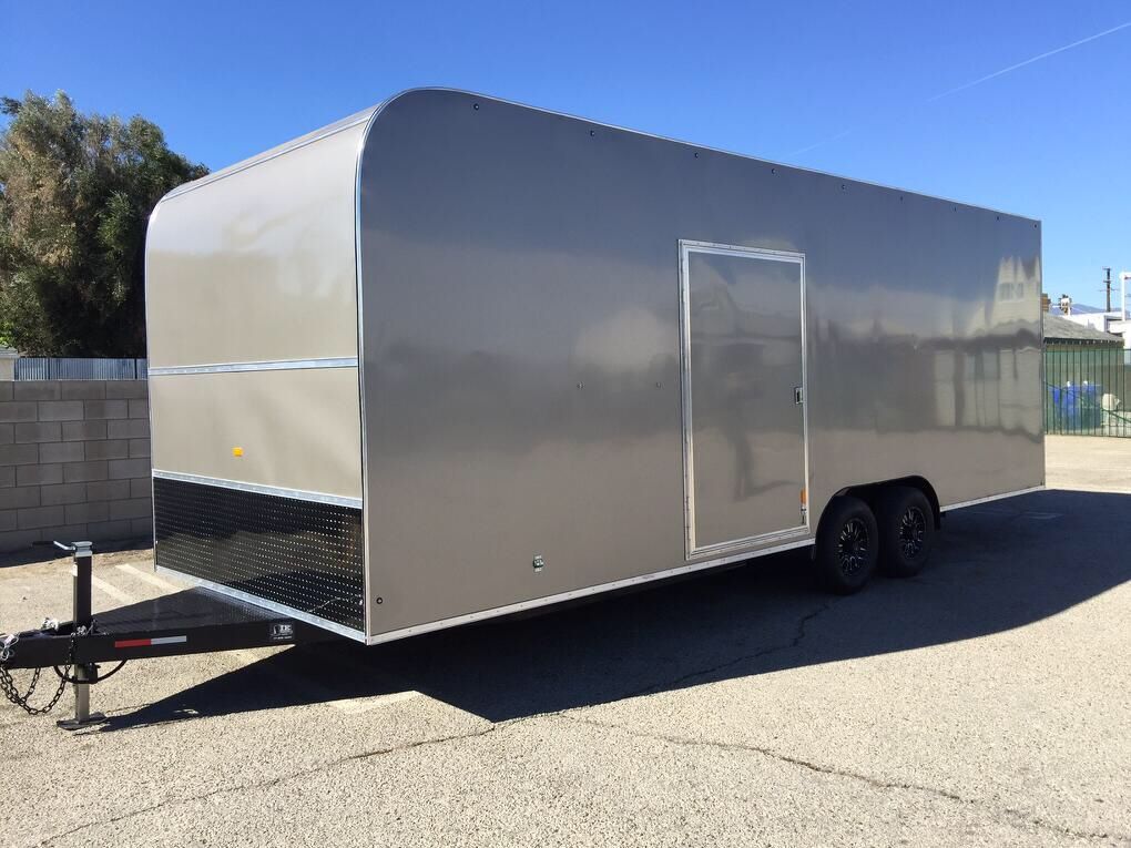 8.5x24x8 ENCLOSED CARGO VENDING CONCESSION TRAILER