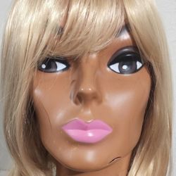 613 Blonde Bob Cut Wig 