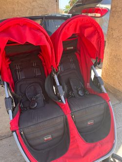 Double Stroller - Britax B-Agile (Red)