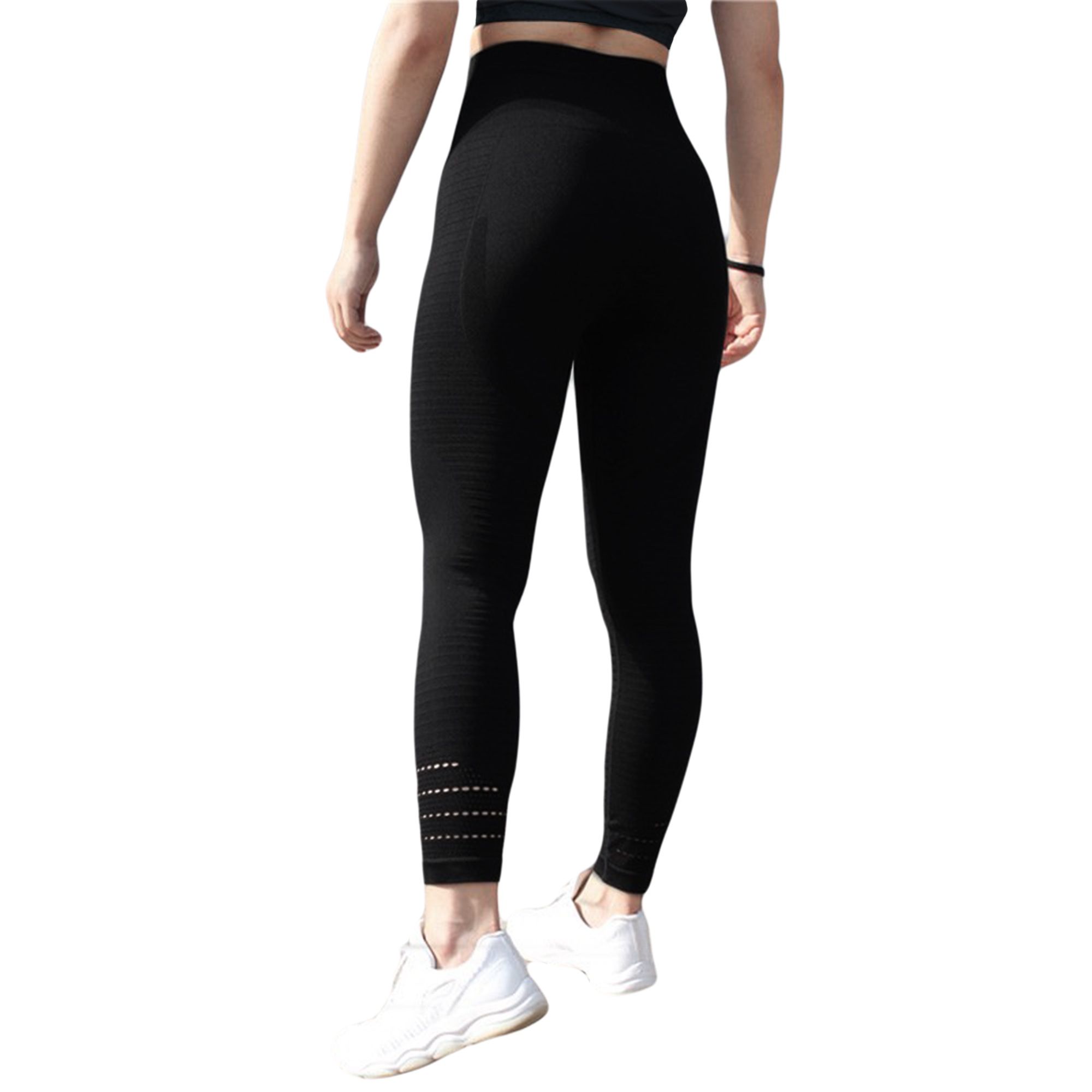 Small - Women's High Waisted Tummy Control Legging