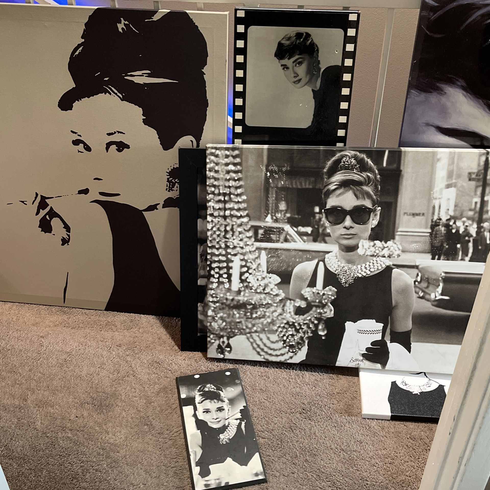 Audrey Hepburn Framed Matted Collector's Collage for Sale in Las Vegas, NV  - OfferUp