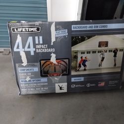 44" Backboard And Rim Combo
