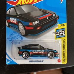 hot wheels 1985 honda cr-x Hw Speed Graphics 3/10 90/250