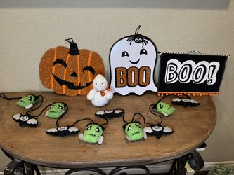 Friendly Halloween Decor Lot