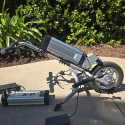 Firefly Wheelchair Power Attachment with 2 Batteries and Charger