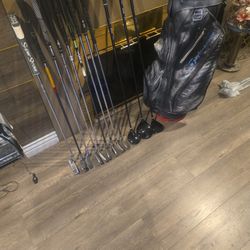 MEN'S COMPLETE GOLF SET (13 CLUBS SET)WITH GOLF BAG 