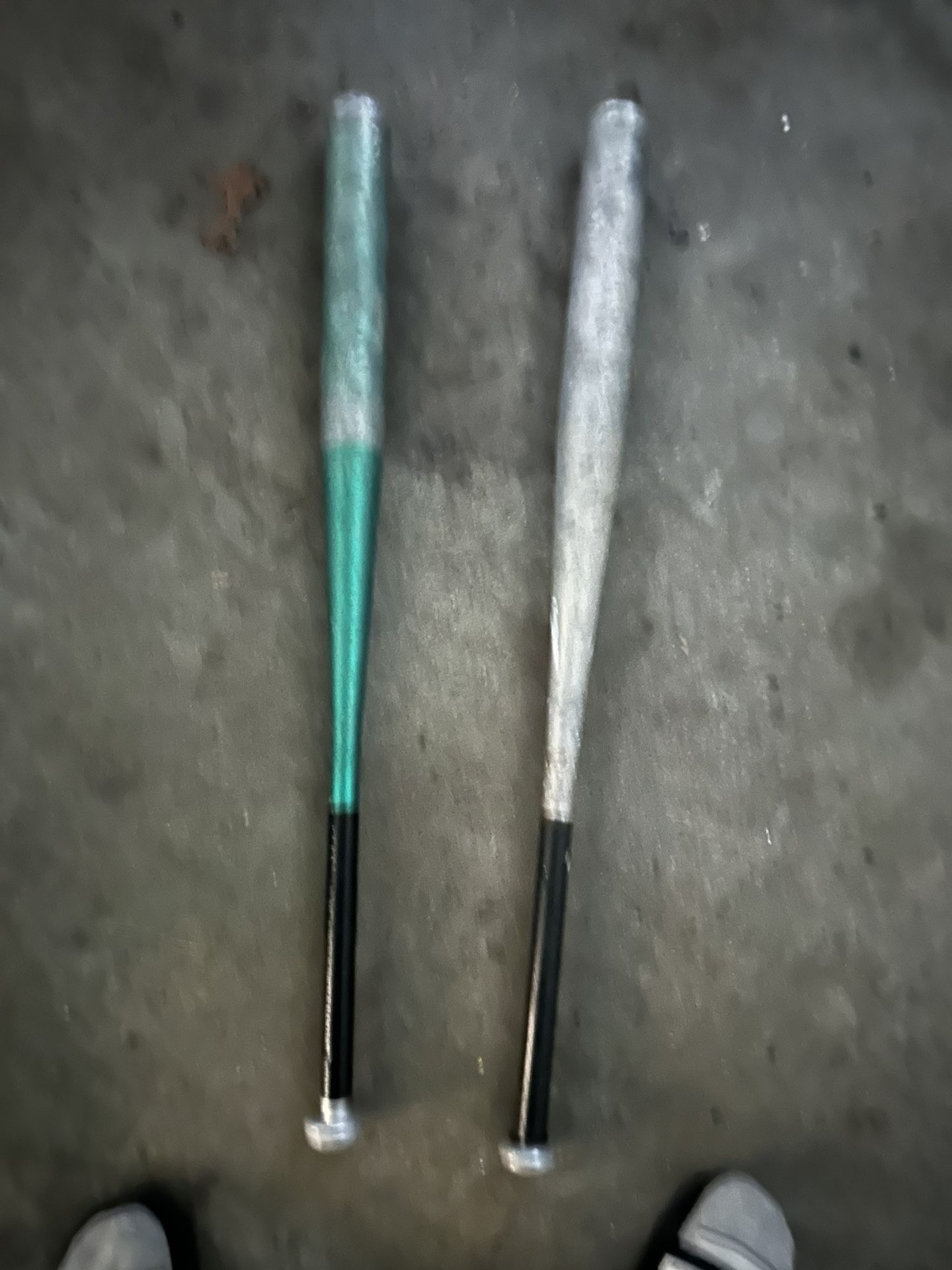 2 Metal Baseball Bats