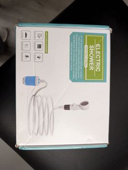 Portable electric shower