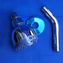 Glacier Bay Aragon Shower Head With Arm And Flange Chrome 