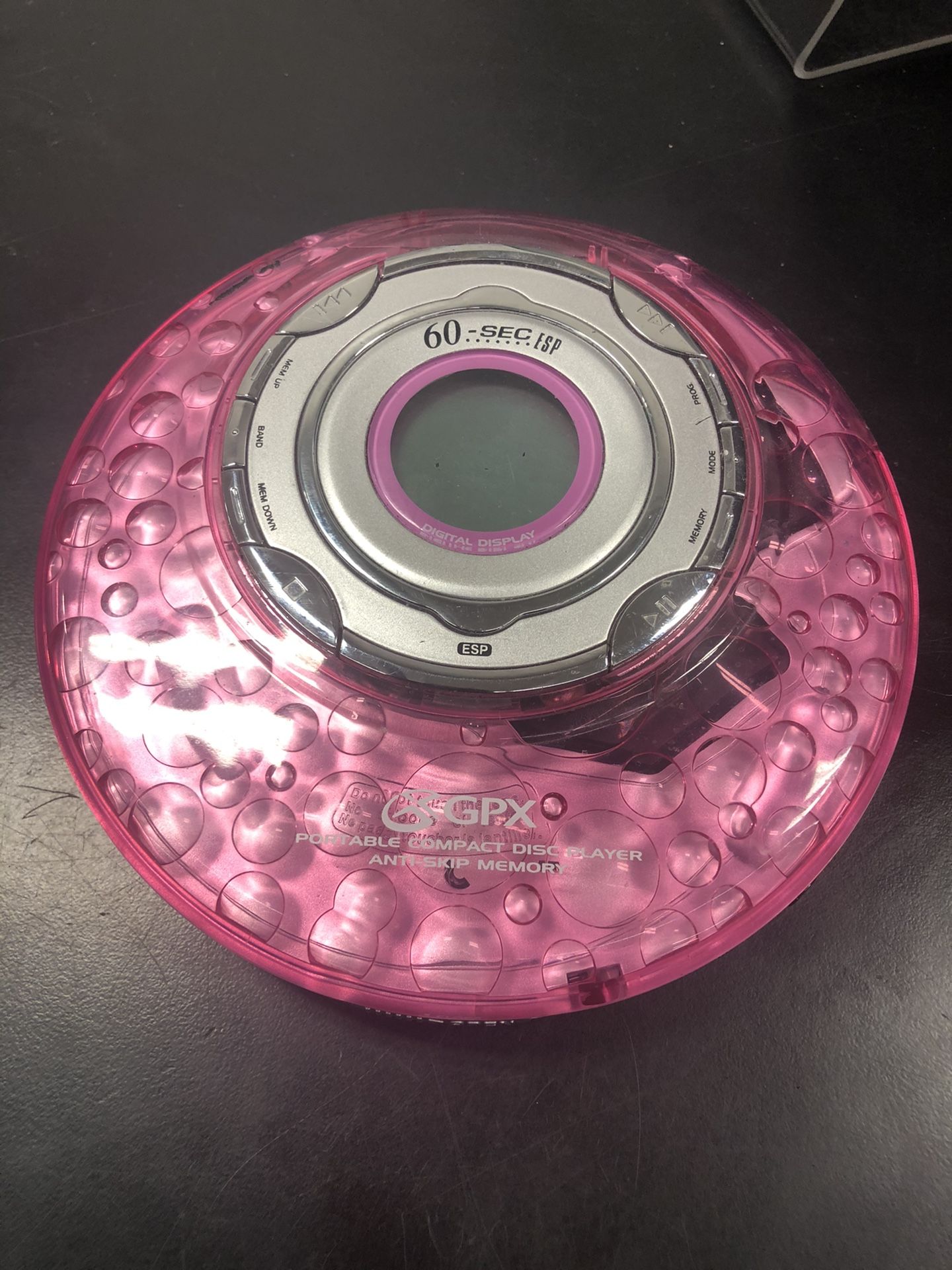 GPX portable CD player