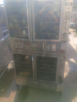 blodget double stack commercial oven