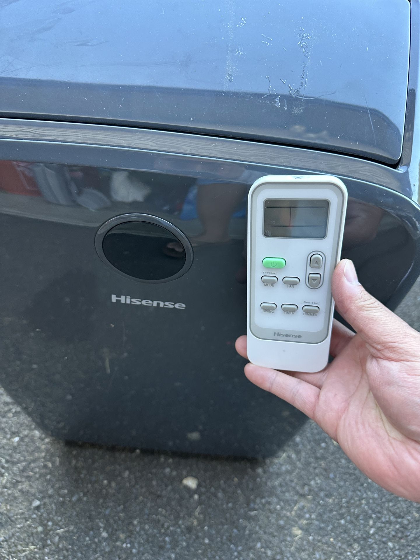 Hisense Wifi Portable AC with Remote