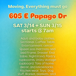 Garage + ESTATE Sale SAT + SUN