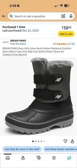 Snow shoes kids size 13