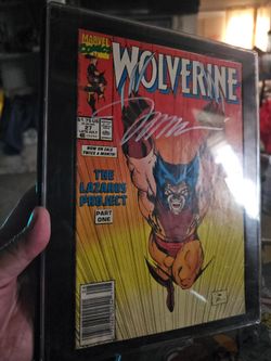 Wolverine#27 signed by Jim Lee NO COA