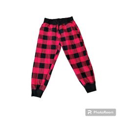 Nap Chat Ladies Women Autumn Winter Plaid Printed jogger Pants Full Length Long comfy Pj  Loungewear XXL