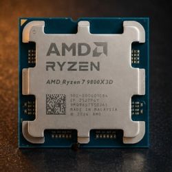 AMD Ryzen 7 9800X3D 8-Core 16-Thread 104MB Cache Processor, Socket AM5 