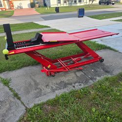 Hydraulic Motorcycle lift TABLE