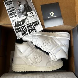 Brand New All White Converse Weapon Size 10.5