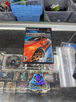 Need for speed underground ps2 $30 Gamehogs 11am-7pm