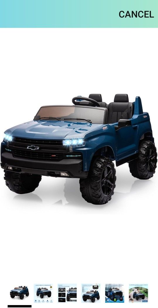 Electric Chevy Truck For kids. Riding