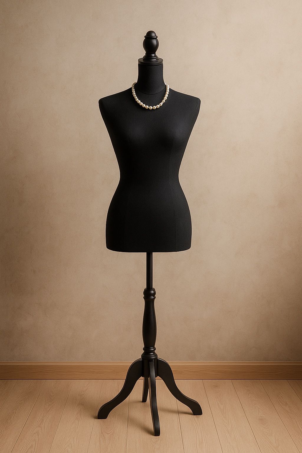 Black Mannequin Torso / Dress Form