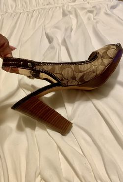 Genuine Coach heels (used), excellent condition, size 10