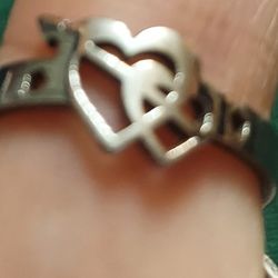 New Double Heart Stainless Steel Size 8 Mpu Southeast Serious Buyer Please Dont Deliver Cash Only 