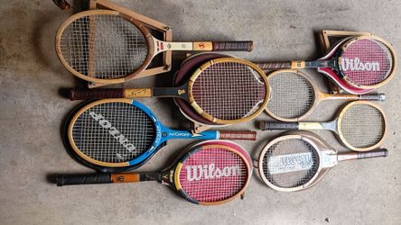 Vintage Tennis Raquets