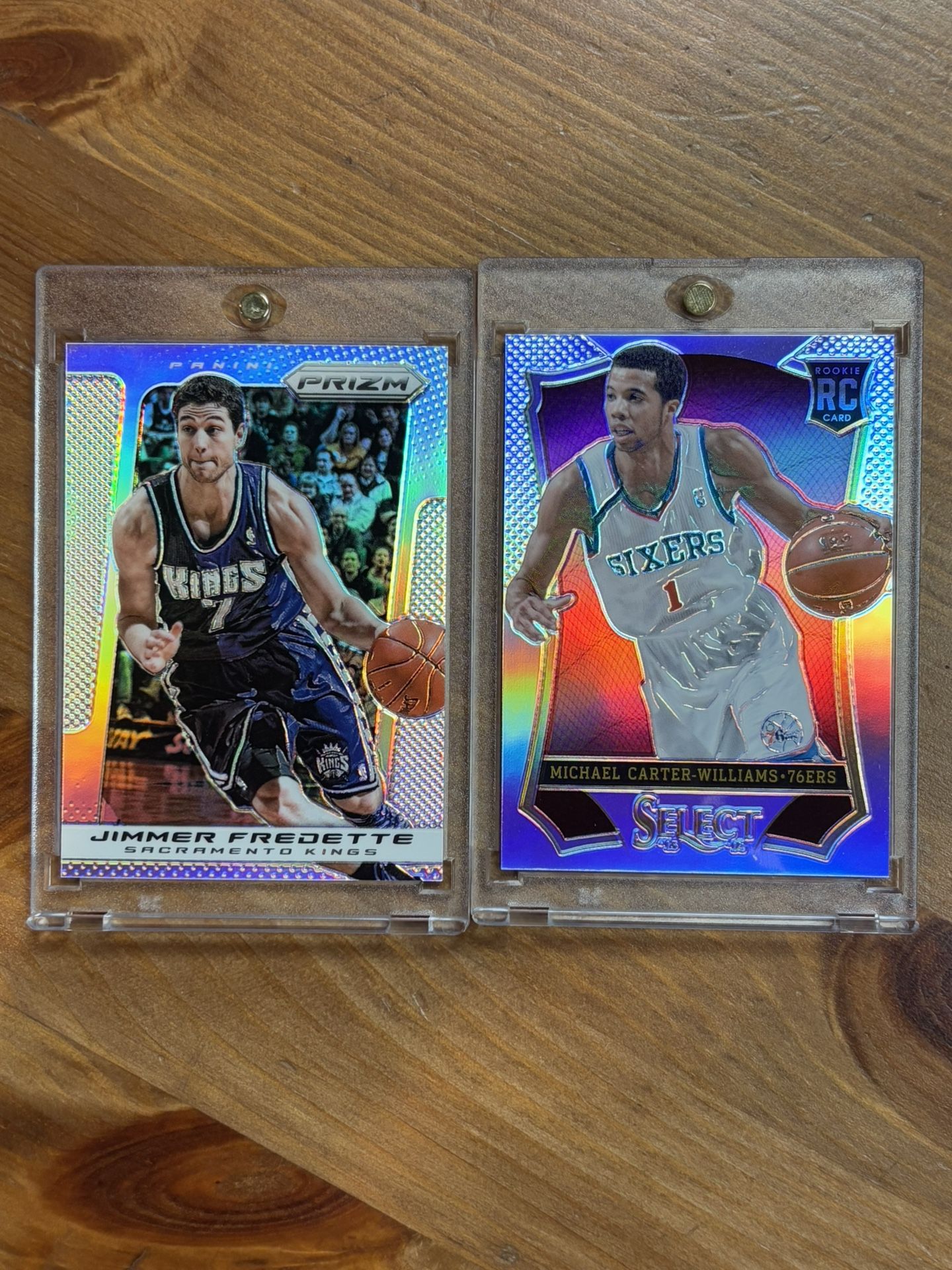 Two Select Prizm Silver Prizms
