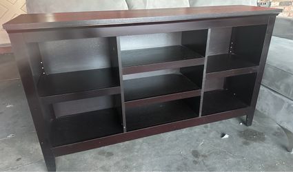 Dark brown tv stand