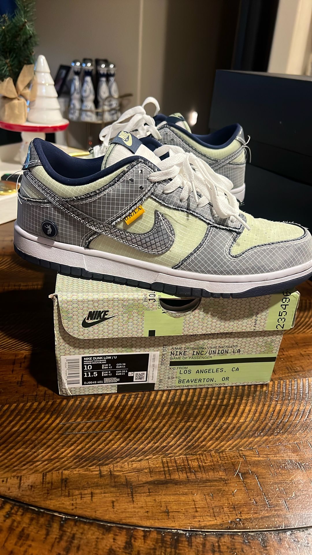 Union Nike Dunk Size 10