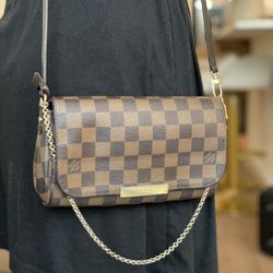 Louis Vuitton Damier Ebene Favorite MM